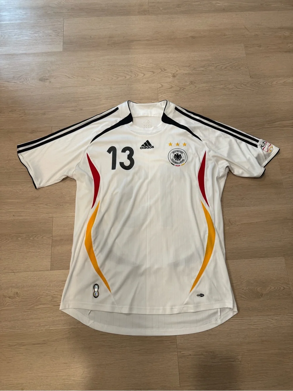 2006 Adidas Germany World Cup #13 Ballack Football Soccer Jersey Mens Sz XL